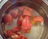 トマトと卵のスープ♡作り方1写真