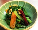 小松菜＆にんじんのナンプラー炒め作り方6写真