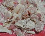 お弁当用鶏肉のフリッター作り方1写真