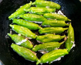 俺流！ししとうの肉詰めとシメジの甘辛炒め作り方5写真