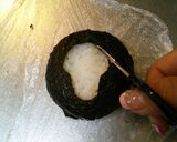 簡単♪白なめこおにぎり作り方4写真