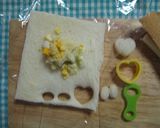 食パン１枚ＤＥゴマちゃん☆作り方3写真