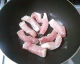 簡単☆こってり☆豚のオイマヨ焼き作り方5写真