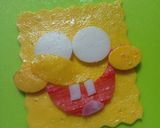 ☆キャラ弁☆スポンジボブ作り方10写真