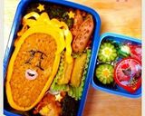 こびとづかん☆バイブスマダラ☆キャラ弁☆作り方4写真
