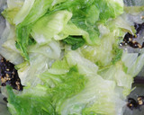 レタスを丸々1個食べちゃえ！塩昆布和えだ作り方9写真