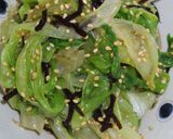 レタスを丸々1個食べちゃえ！塩昆布和えだ作り方11写真