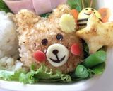 キャラ弁*簡単作り方10写真