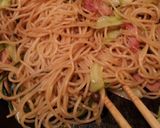 〆贅沢和風パスタ〆作り方6写真
