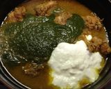 本格派！手羽元とほうれん草のカレー作り方14写真