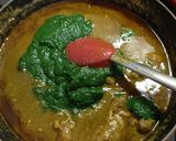 本格派！手羽元とほうれん草のカレー作り方15写真