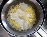 トマトときゅうりの冷製味噌パスタ作り方5写真