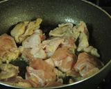 簡単☆鶏もも肉と長芋の甘辛炒め煮作り方3写真
