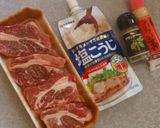 簡単☆ラム肉のやわらか塩麹ソテー作り方1写真