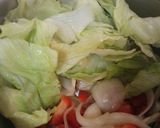 レタスシャキシャキ豆乳スープ作り方1写真