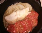 カラスカレイとトマトの洋風煮付け作り方4写真