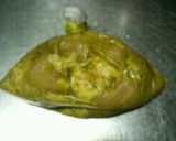 バジル香る♪鶏むねパン粉焼き作り方1写真