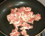 簡単中華☆豚肉なすピーマンピリ辛みそ炒め作り方5写真