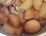 圧力鍋☆手羽元と大根のさっぱりお酢煮作り方5写真
