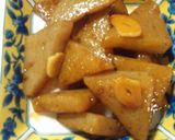 こんにゃくのにんにく醤油煮作り方4写真
