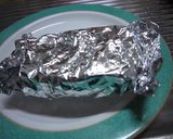 豆腐ハンバーグ in アボカド作り方6写真