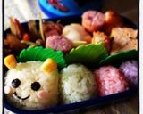 キャラ弁・簡単あおむしお弁当・デコ弁作り方10写真