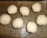 大豆粉のチーズナン風パン作り方3写真