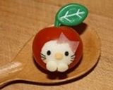 キャラ弁飾り・プチトマトで＊林檎キティ作り方6写真