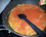 今日は、トマトの煮込みパスタよ！作り方5写真
