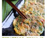 塩昆布と豚肉入りチーズのジョン（チヂミ）作り方9写真