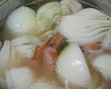 ごろごろたまねぎの簡単コンソメスープ作り方7写真