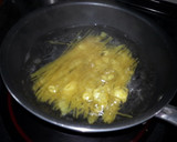 今日は、トマトの煮込みパスタよ！作り方7写真
