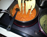 今日は、トマトの煮込みパスタよ！作り方8写真