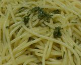 お一人様用バジルソースパスタ作り方4写真