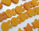 にんじんの型抜き～弁当用冷凍～作り方4写真