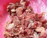 牛コマ肉と野菜のオイスターソース炒め作り方2写真