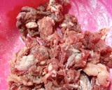 牛コマ肉と野菜のオイスターソース炒め作り方2写真