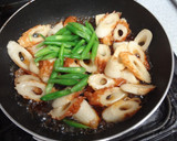 簡単♪ちくわのおかか醤油炒め＊お弁当に作り方4写真