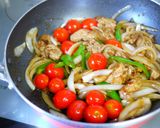 丼にも！プチトマトと豚肉のスタミナ生姜焼作り方5写真