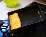 お弁当に！卵1個で出来る厚焼き卵作り方2写真
