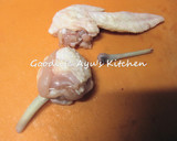 からあげチューリップ　カレー風味作り方4写真