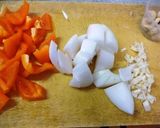 鶏肉とカシューナッツの野菜味噌炒め作り方1写真