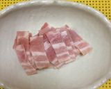 ズッキーニ・新玉葱・ベーコンで和風パスタ作り方2写真