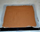 ふわふわノンオイル・チョコ・ロールケーキ作り方6写真