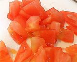暑い日・夏バテに☆夏野菜の冷製みぞれ汁作り方5写真