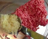 オリーブ入りミートボール作り方1写真