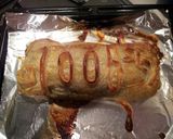 安くて豪華！鶏肉の白ワインパイ包み作り方9写真