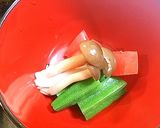 暑い日・夏バテに☆夏野菜の冷製みぞれ汁作り方9写真