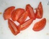 トマトと牛肉の炒め物作り方1写真