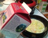 エビと野菜のクリーム煮作り方4写真